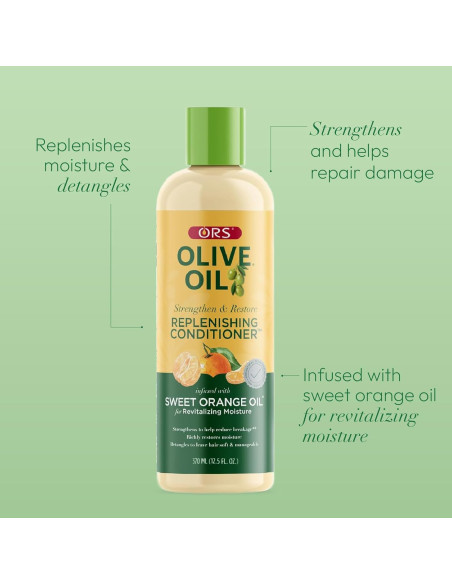 ORS REPLENISHING CONDITIONER OLIVE OIL SWEET ORANGE OIL 473 ML