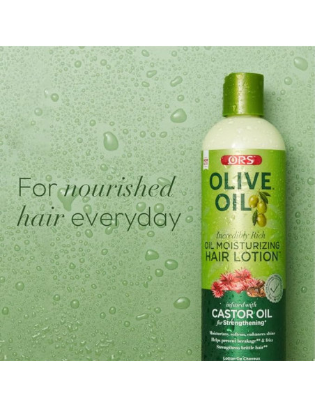 ORS OIL MOISTURIZING HAIR LOTION CASTOR OIL 370ML
