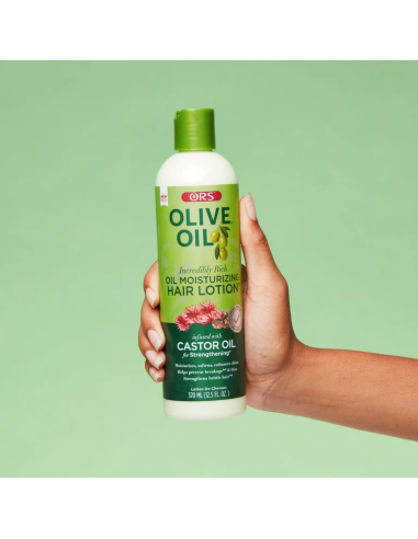 ORS OIL MOISTURIZING HAIR LOTION CASTOR OIL 370ML