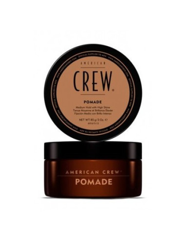 AMERICAN CREW POMADE 85gr. 3oz. Fijacion Media