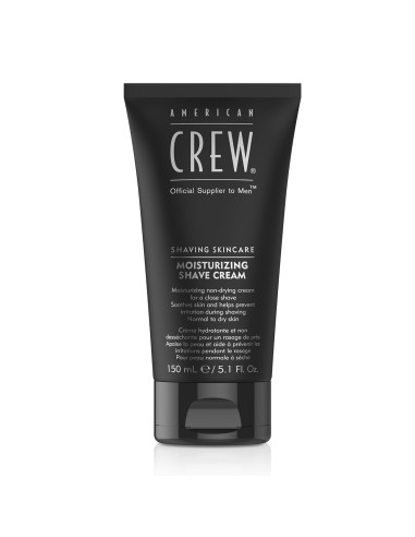 AMERICAN CREW MOISTURIZING SHAVE CREAM SHAVING SKINCARE 150ml. 5.1oz.