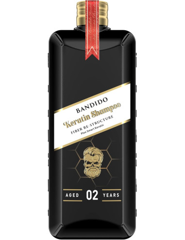 BANDIDO KERATIN SHAMPOO FIBER RE-STRUCTURE 350ML