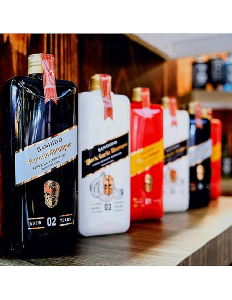 BANDIDO ARGAN SHAMPOO FIBER MOISTURIZER 350ML