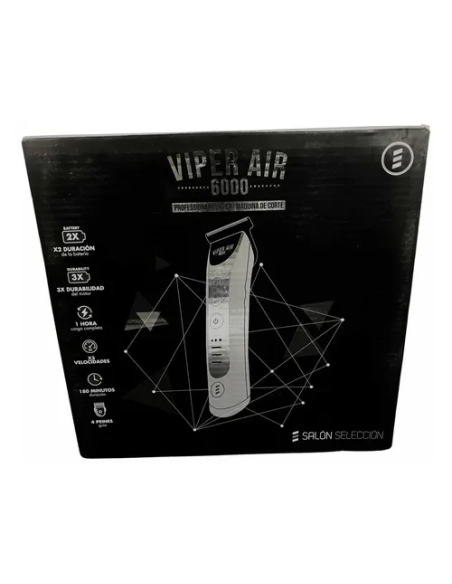 Viper Air 6000 es una máquina de corte diseñada para facilitar el trabajo de barbero en su día a día.