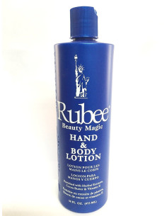 RUBEE HAND AND BODY LOTION 473ML. locion para manos y cuerpo