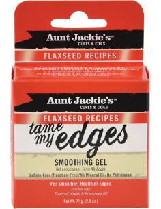 AUNT JACKIE'S TAME MY EDGES SMOOTHING GEL 71gr. 2.5oz. FLAXSEED RECIPES
