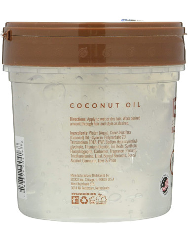 ECO STYLER STYLING COCONUT OIL 473ml. For All Hair types