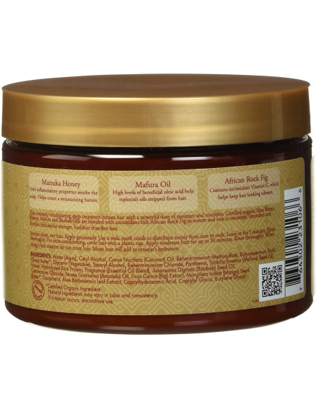 SHEA MOISTURE INTENSIVE HYDRATION HAIR MASQUE 354ml. 12oz.