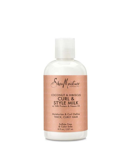 Shea Moisture Curl Style Milk 237ml. 8oz. Coconut,Hibiscus