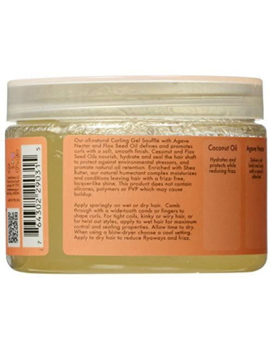 Shea Moisture Curling Gel Souffle 340gr. 12oz. Coconut,Hibiscus