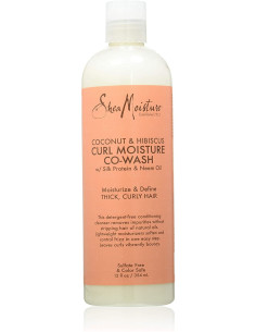 Shea Moisture Curl Cowash Conditioner Cleanser 237ml Coconut,Hibiscus