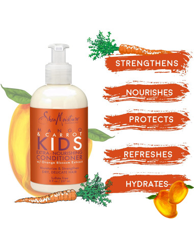SHEA MOISTURE KIDS MANGO CARROT CONDITIONER 237ml.