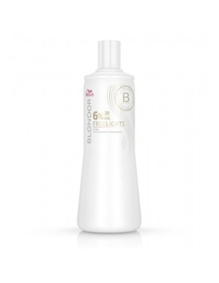 WELLA BLONDOR FREELIGHTS OXIDANTE 6% 20voL. 1000ml.