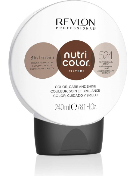 REVLON NUTRI COLOR FILTERS 524 CASTAÑO PERLADO COBRIZO 240ML