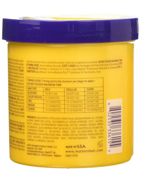 MOTIONS HAIR RELAXER MILD SUAVE 425GR.