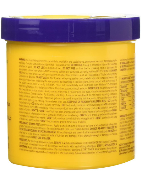 MOTIONS HAIR RELAXER MILD SUAVE 425GR.