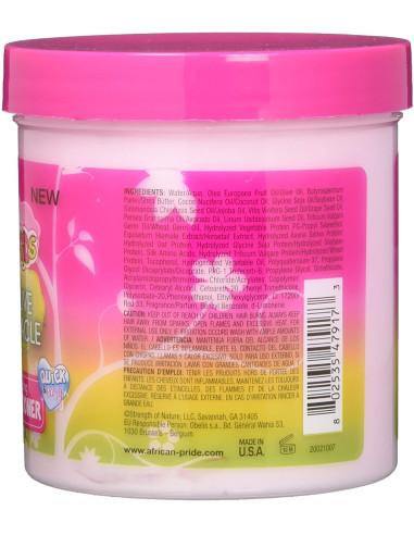 AFRICAN PRIDE DREAM KIDS OLIVE MIRACLE LEAVE-IN CONDITIONER 425gr. 15oz. Detangling Moisturizing