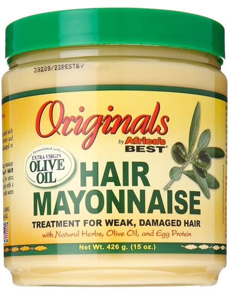 AFRICA'S BEST ORIGINALS HAIR MAYONNAISE 426GR. 15oz. Treatment for weak,damaged hair