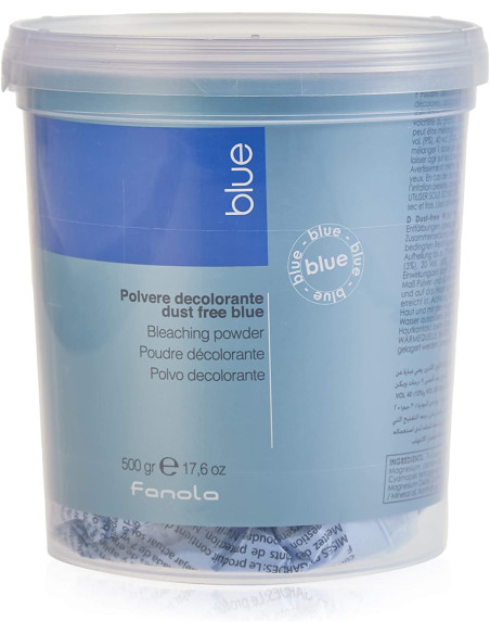FANOLA POLVO DECOLORANTE AZUL 500gr. 17.6oz.