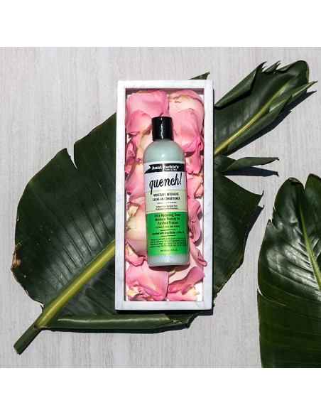 AUNT JACKIE'S QUENCH LEAVE-IN CONDITIONER 355ml. 12oz. Curls Coils Moisture Intensive