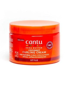 CANTU SHEA BUTTER FOR NATURAL HAIR COCONUT CURLING CREAM 340g