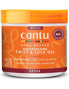 CANTU SHEA BUTTER NATURAL HAIR MOISTURIZING TWIST LOCK GEL 370gr. 13oz.