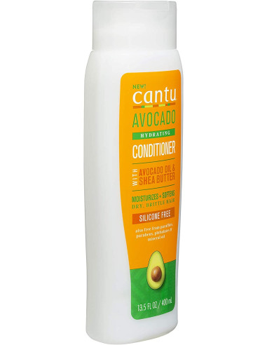 CANTU AVOCADO SULFATE-FREE CONDITIONER  HYDRATING SHEA BUTTER  13.5 oz. 400ML