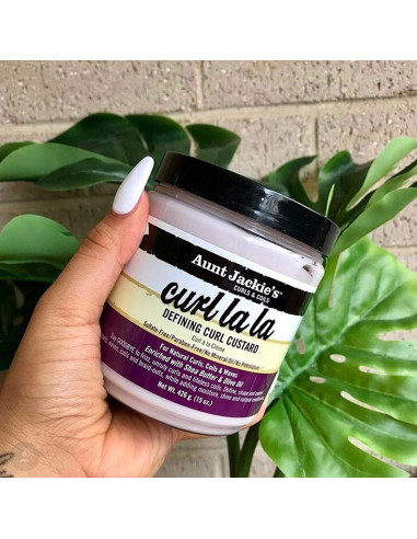 AUNT JACKIE'S CURL LA LA 426gr. 15oz. Curls Coils Defining Curl Custard