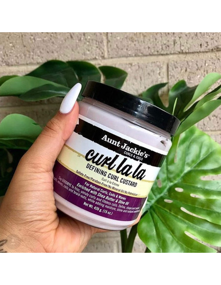 AUNT JACKIE'S CURL LA LA 426gr. 15oz. Curls Coils Defining Curl Custard