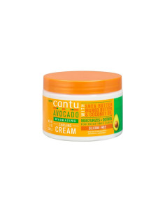 CANTU AVOCADO CURLING CREAM HYDRATING SHEA BUTTER SULFATE FREE 340r. 12oz.