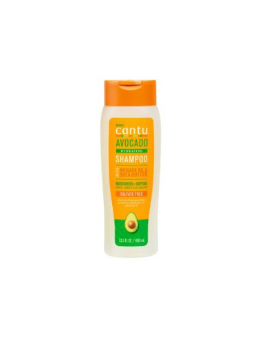 CANTU AVOCADO SULFATE-FREE SHAMPOO HYDRATING SHEA BUTTER 400ml. 13.5oz.