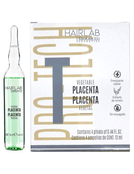 SALERM PLACENTA VEGETAL HAIRLAB 4X13ml.