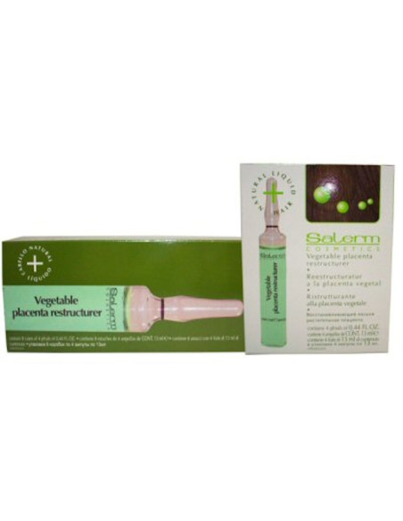 SALERM PLACENTA VEGETAL HAIRLAB 4X13ml.