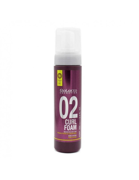 SALERM CURL FOAM 02  200ml. PRO.LINE