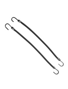 EUROSTIL GOMA GANCHO NEGRO 12 UNID  REF. 858