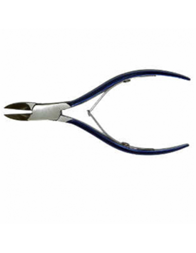 ALBI ALICATE DE UÑAS 2 MUELLES AZUL METALIZADO Ref. 7203/10