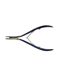 ALBI ALICATE DE CUTICULAS 2 MUELLES AZUL METALIZADO Ref. 7233/10