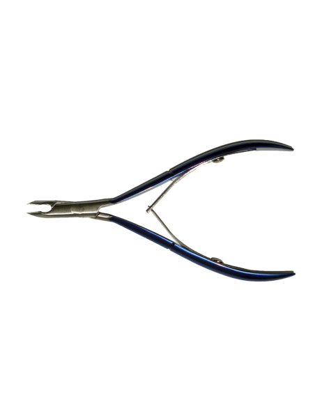 ALBI ALICATE DE CUTICULAS 2 MUELLES AZUL METALIZADO Ref. 7233/10