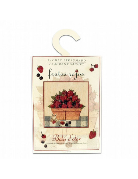 BOLES D'OLOR FRUTOS ROJOS SACHET PERFUMADO 90ml.