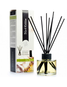 BOLES D'OLOR MIKADO FLOR BLANCA BLACK EDITION REED DIFFUSER 125ml.
