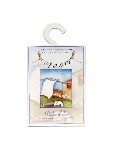 BOLES D'OLOR COTONET SACHET PERFUMADO 90ml.